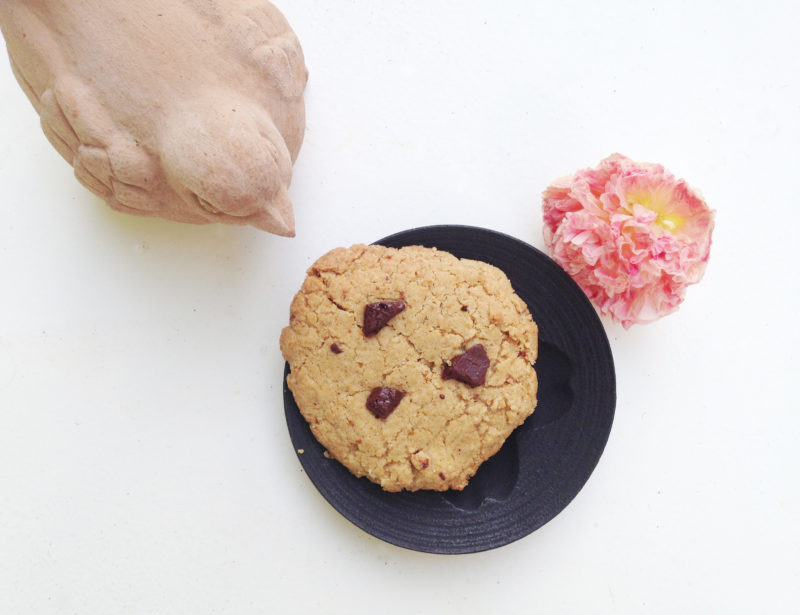 Cookie sésame chocolat vegan sans gluten